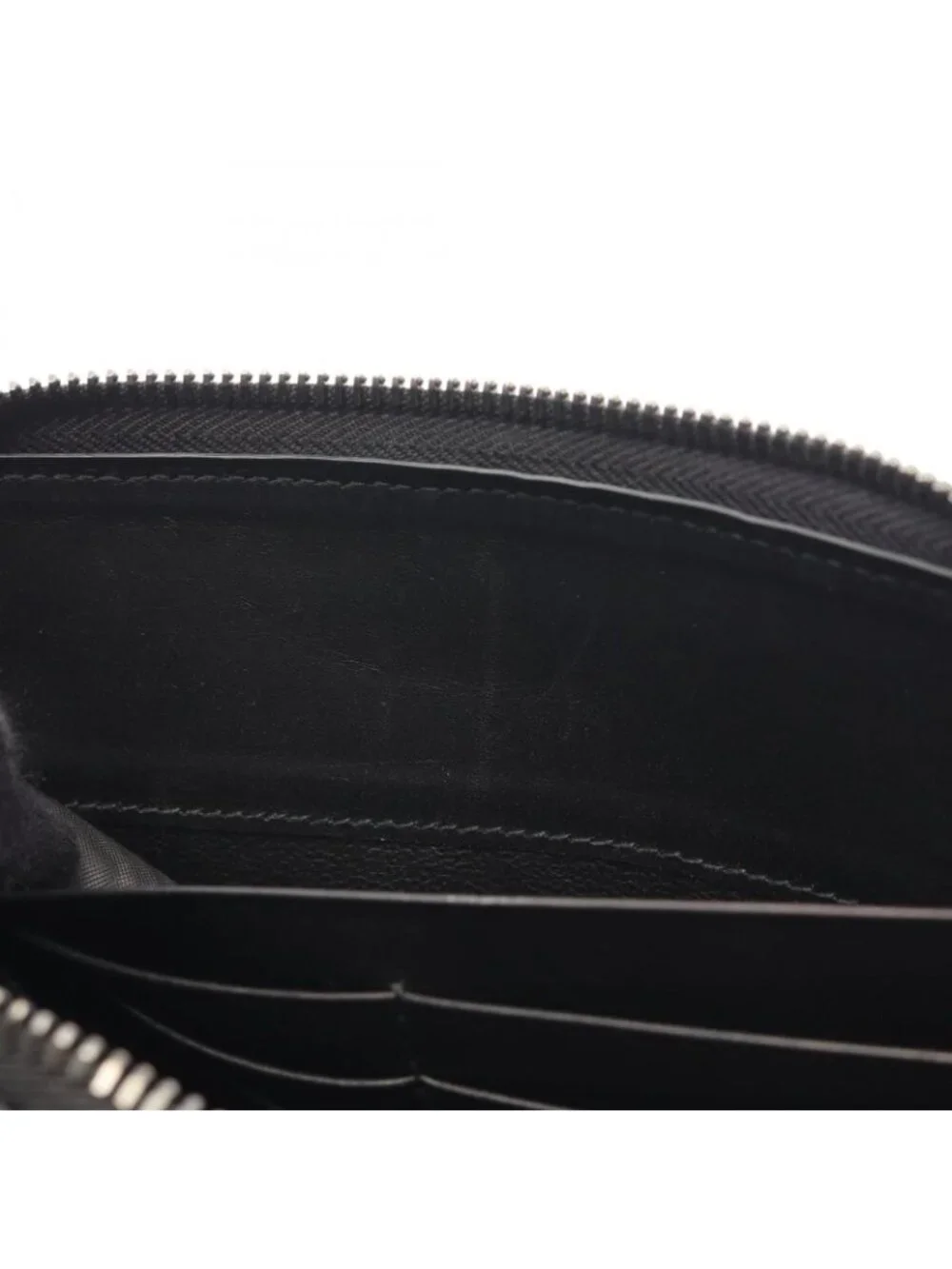 Bottega Veneta Round Wallet Intrecciato Black Leather